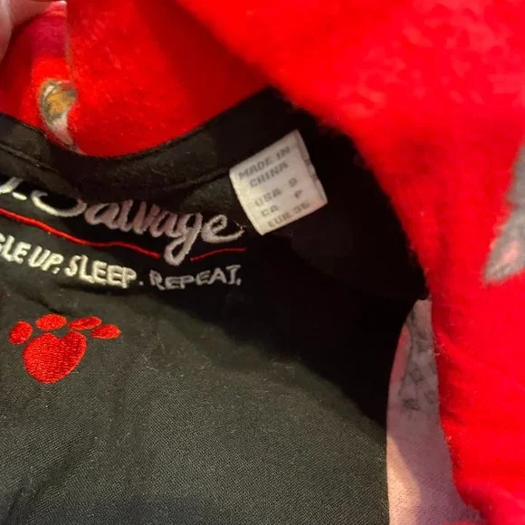 P.J. Salvage Happy Howlidays Flannel Pajamas - Picture 2 of 5